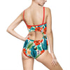 Ladies One-Piece Swimsuit / Leotard - Tropical Romance