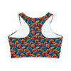 Padded Sports Bra - Tall Poppies