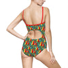 Ladies One-Piece Swimsuit / Leotard - Lush Seas