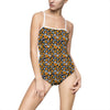 Ladies One-Piece Swimsuit / Leotard - Daisy Meadow