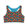 Seamless Sports Bra - Tall Poppies