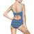 Ladies One-Piece Swimsuit / Leotard - Eyes on You