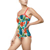 Ladies One-Piece Swimsuit / Leotard - Tropical Romance