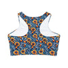 Padded Sports Bra - Sunflower Glow