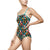 Ladies One-Piece Swimsuit / Leotard - Electric Jungle