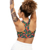 Seamless Sports Bra - Tropical Bloom