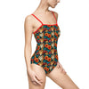 Ladies One-Piece Swimsuit / Leotard - Cheetah's Gaze