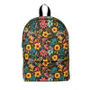 Wasserdichter klassischer Rucksack – Pretty Petals