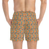 Herren-Badehose – Orange Seas