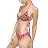 Ladies Bikini Set - Neon Petals