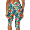 Ladies Yoga Leggings - Tropical Romance