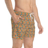 Herren-Badehose – Orange Seas