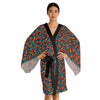 Bata tipo kimono - Amapolas altas