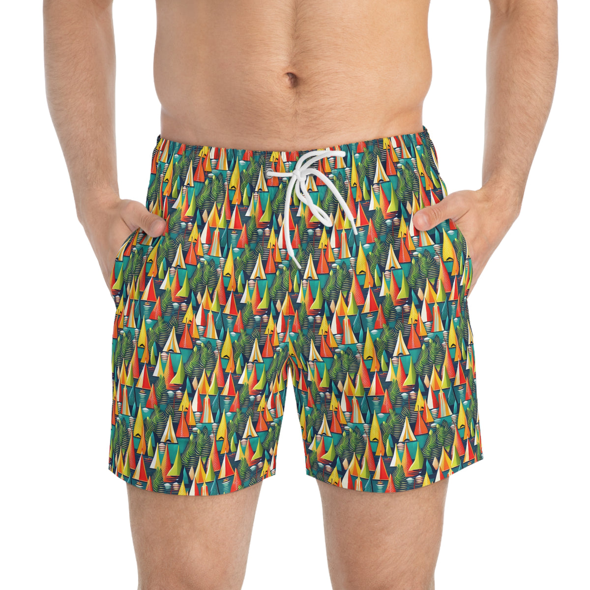 Mens Swim Trunks - Tropical Ocean – SAILOR TAILORS