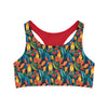 Seamless Sports Bra - Parakeets Paradise