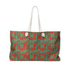 Bolso Weekender - Campo de Flores Rojas