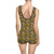 Ladies Vintage One-Piece Swimsuit - Daisy Meadow