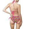 Ladies Bikini Set - Neon Petals