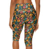 Ladies Yoga Leggings - Pretty Petals