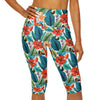 Ladies Yoga Leggings - Tropical Romance