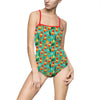 Ladies One-Piece Swimsuit / Leotard - Pineapple Glory