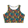 Padded Sports Bra - Parakeets Paradise