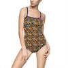 Ladies One-Piece Swimsuit / Leotard - Daisy Meadow