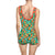 Ladies Vintage One-Piece Swimsuit - Pineapple Glory