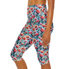 Leggings de yoga para mujer - Amapolas de la paz