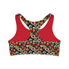 Seamless Sports Bra - Luck be a Ladybug