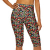 Ladies Yoga Leggings - Luck Be a Ladybug