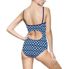 Ladies One-Piece Swimsuit / Leotard - Eyes on You