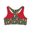 Seamless Sports Bra - Parakeets Paradise