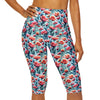 Ladies Yoga Leggings - Peace Poppies