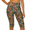 Ladies Yoga Leggings - Pretty Petals