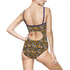 Ladies One-Piece Swimsuit / Leotard - Daisy Meadow