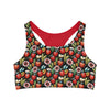 Seamless Sports Bra - Luck be a Ladybug