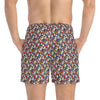 Mens Swim Trunks - Crowded Seas