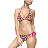 Ladies Bikini Set - Neon Petals