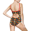 Ladies One-Piece Swimsuit / Leotard - Cheetah's Gaze