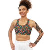 Seamless Sports Bra - Tropical Bloom