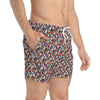 Mens Swim Trunks - Crowded Seas