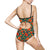 Ladies One-Piece Swimsuit / Leotard - Jungle Boogie