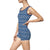 Ladies Vintage One-Piece Swimsuit - Eyes on You